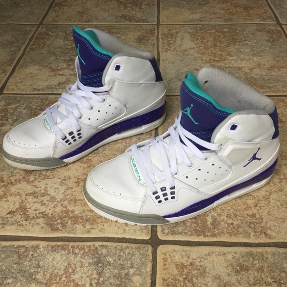 🏀 Air Jordan SC-1 White/Grape - Picture 2 of 7